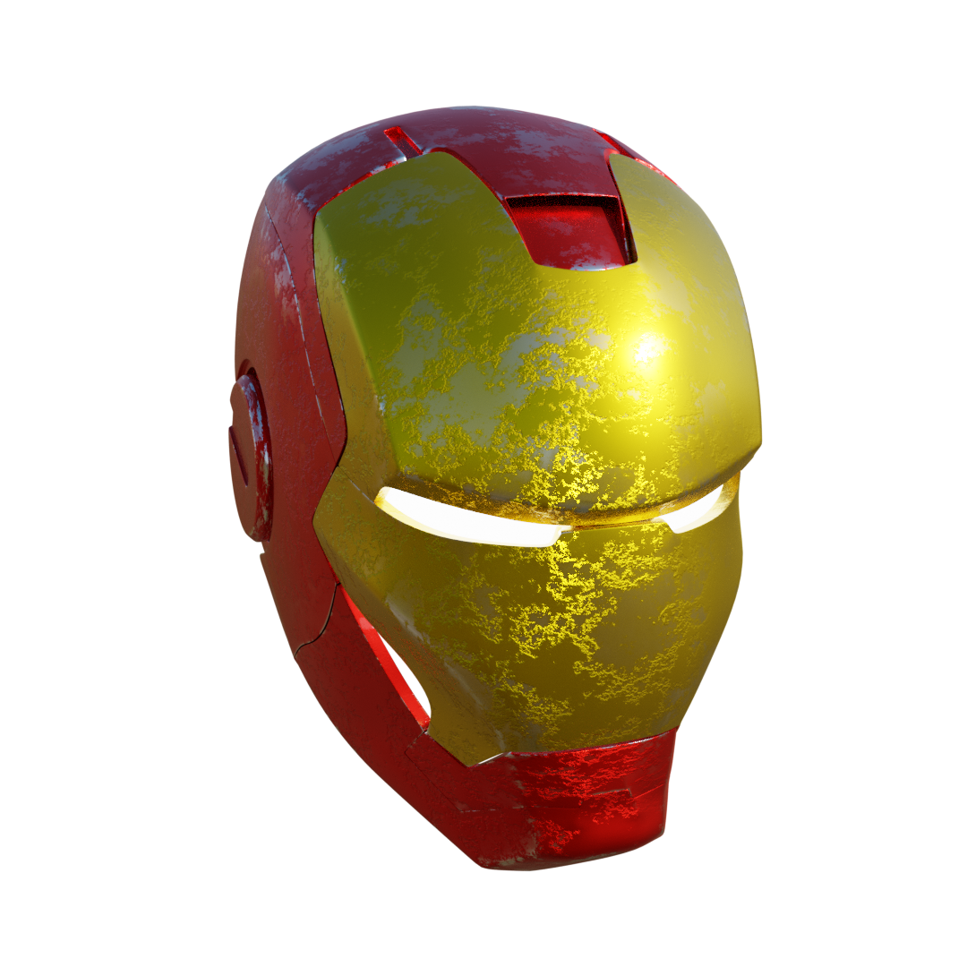 iron man helmet (fan art) preview image 1